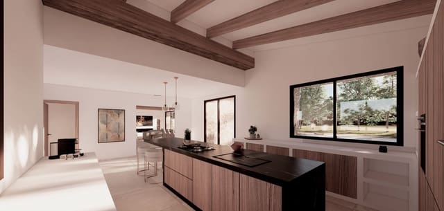 4 makuuhuone Maalaistalo myytävänä paikassa Benissa mukana uima-altaan - 2 275 000 € (Ref: 6713885)