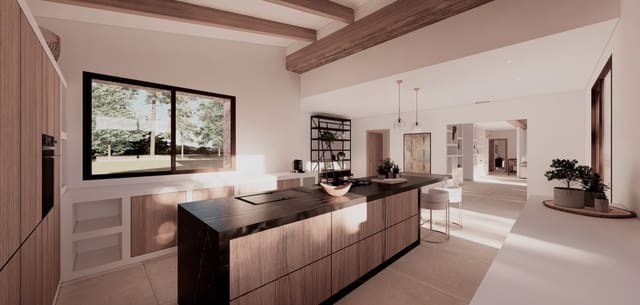 4 makuuhuone Maalaistalo myytävänä paikassa Benissa mukana uima-altaan - 2 275 000 € (Ref: 6713885)