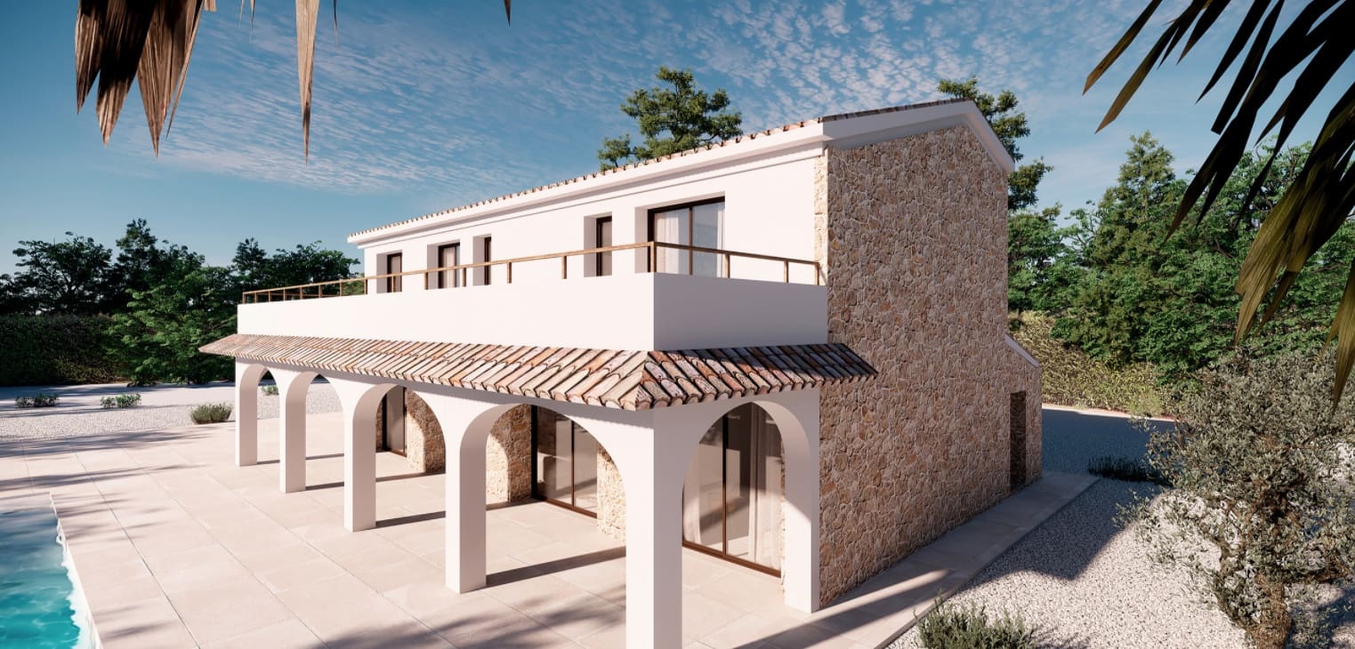 4 sovrum Finca/Hus på landet till salu i Benissa med pool - 2 275 000 € (Ref: 6713885)