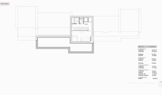 5 sypialnia Willa na sprzedaż w Benimeit - Tabaira, Teulada-Moraira z basenem - 2 690 000 € (Ref: 6812728)