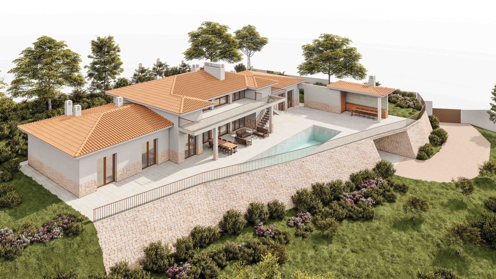 7 soveværelse Finca/Landehus til salg i Teulada med swimmingpool - € 2.350.000 (Ref: 6858556)