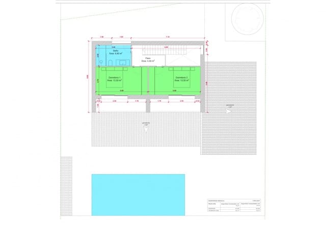 Chalet de 3 habitaciones en Centro ciudad, Javea / Xàbia en venta con piscina - 900.000 € (Ref: 7286456)