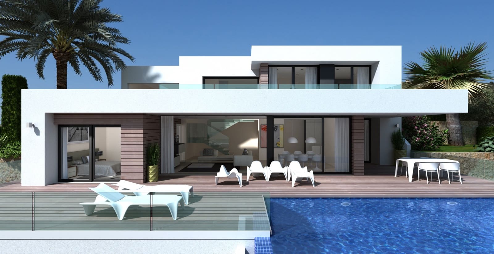3 bedroom Villa for sale in Cumbre del Sol with pool - € 2,179,000 (Ref: 7315608)