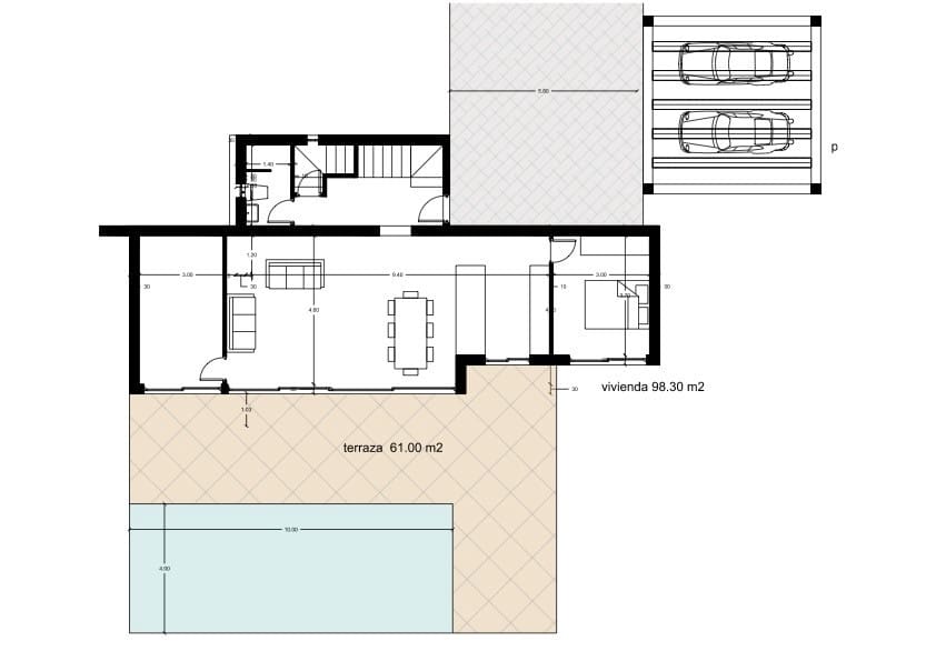 4 sypialnia Willa na sprzedaż w Calpe / Calp z basenem - 755 700 € (Ref: 7441998)