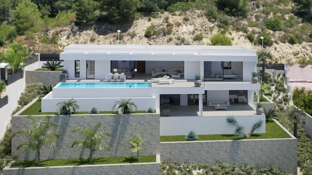 Chalet de 4 habitaciones en Gargasindi, Calpe / Calp en venta con piscina - 1.517.000 € (Ref: 7442001)