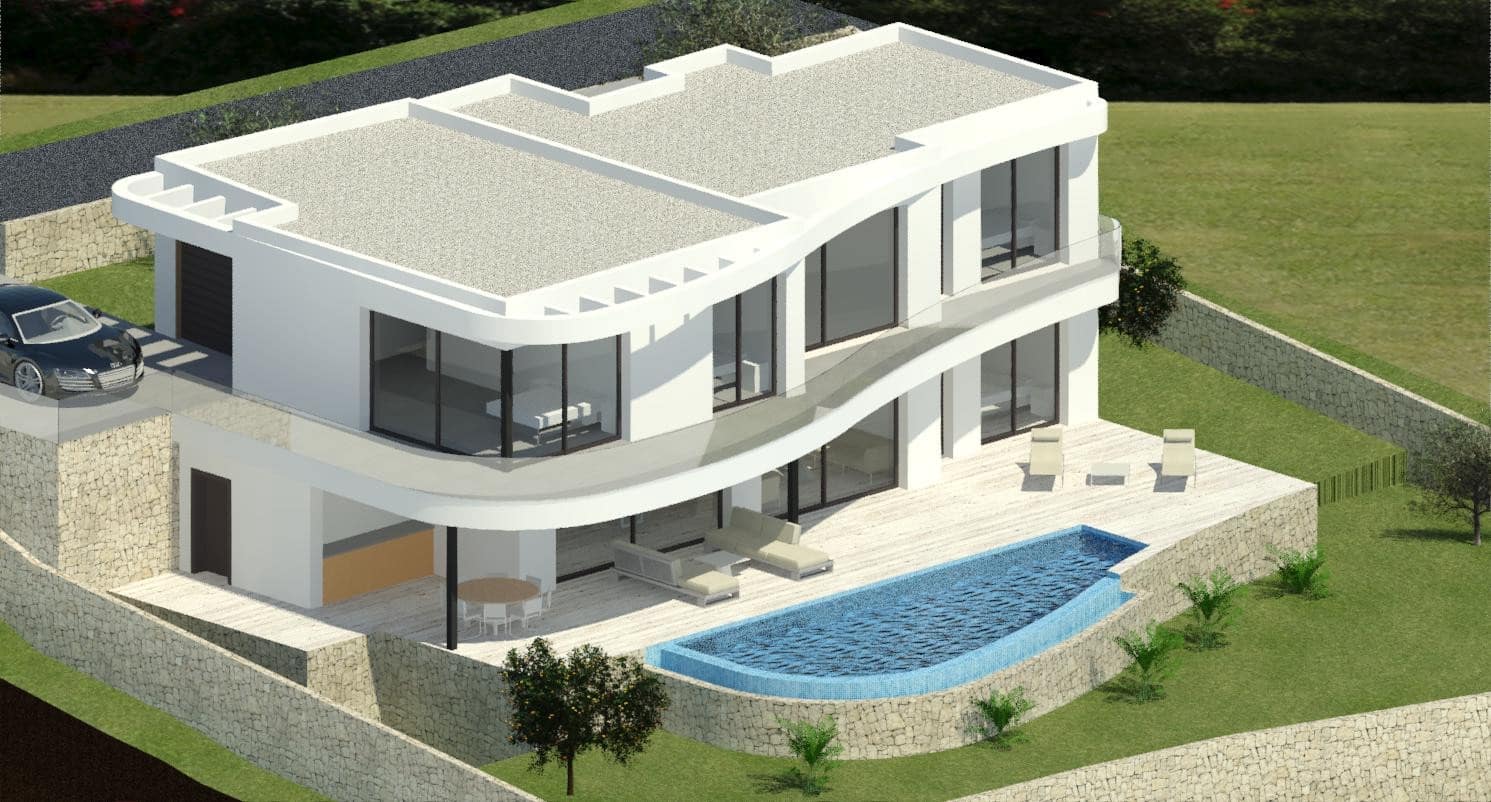 4 soveværelse Villa til salg i Moraira med swimmingpool - € 1.500.000 (Ref: 7551400)