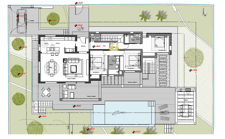 4 chambre Villa/Maison à vendre à Moraira avec piscine - 1 395 000 € (Ref: 7720336)