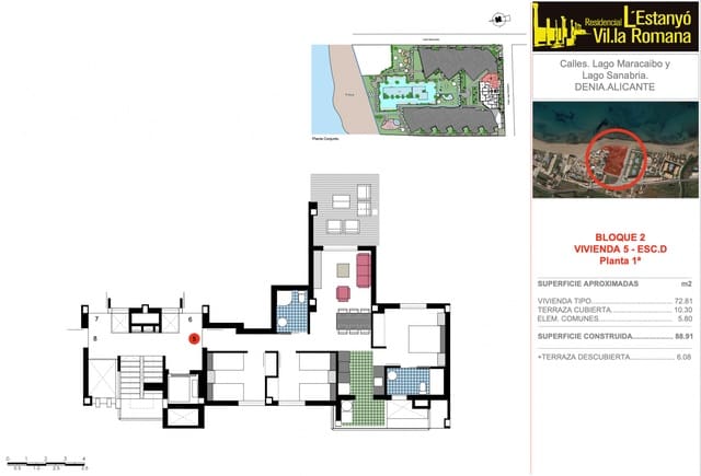 3 camera da letto Appartamento in vendita in Centro Urbano, Dénia con piscina - 459.000 € (Rif: 7754741)