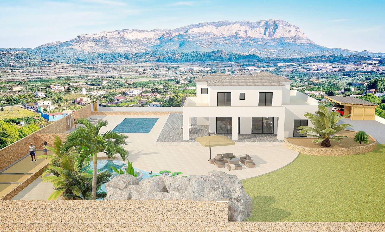 4 bedroom Villa for sale in Pedreguer with pool - € 1,500,000 (Ref: 8168647)