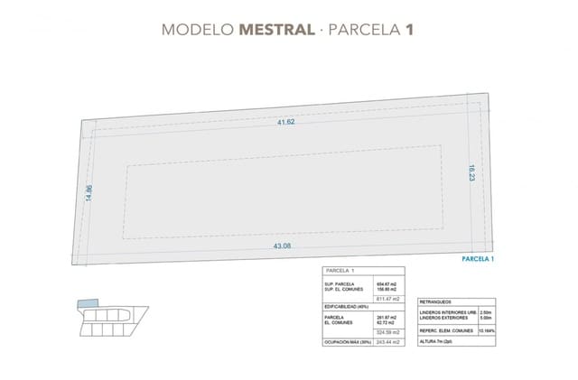3 sovrum Villa till salu i Centro Urbano, Dénia med pool - 1 159 000 € (Ref: 8177101)