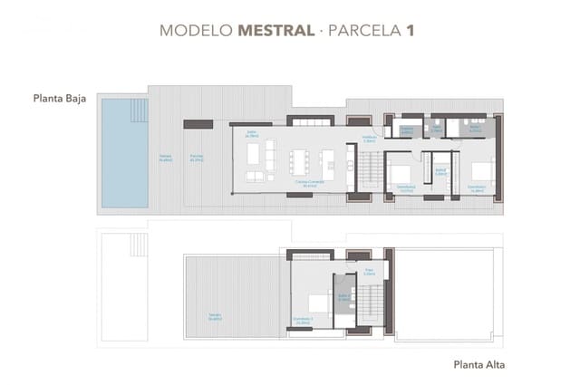 3 sovrum Villa till salu i Centro Urbano, Dénia med pool - 1 159 000 € (Ref: 8177101)