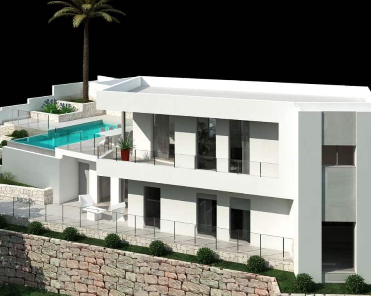 3 soveværelse Villa til salg i Moraira med swimmingpool - € 1.295.000 (Ref: 8537793)