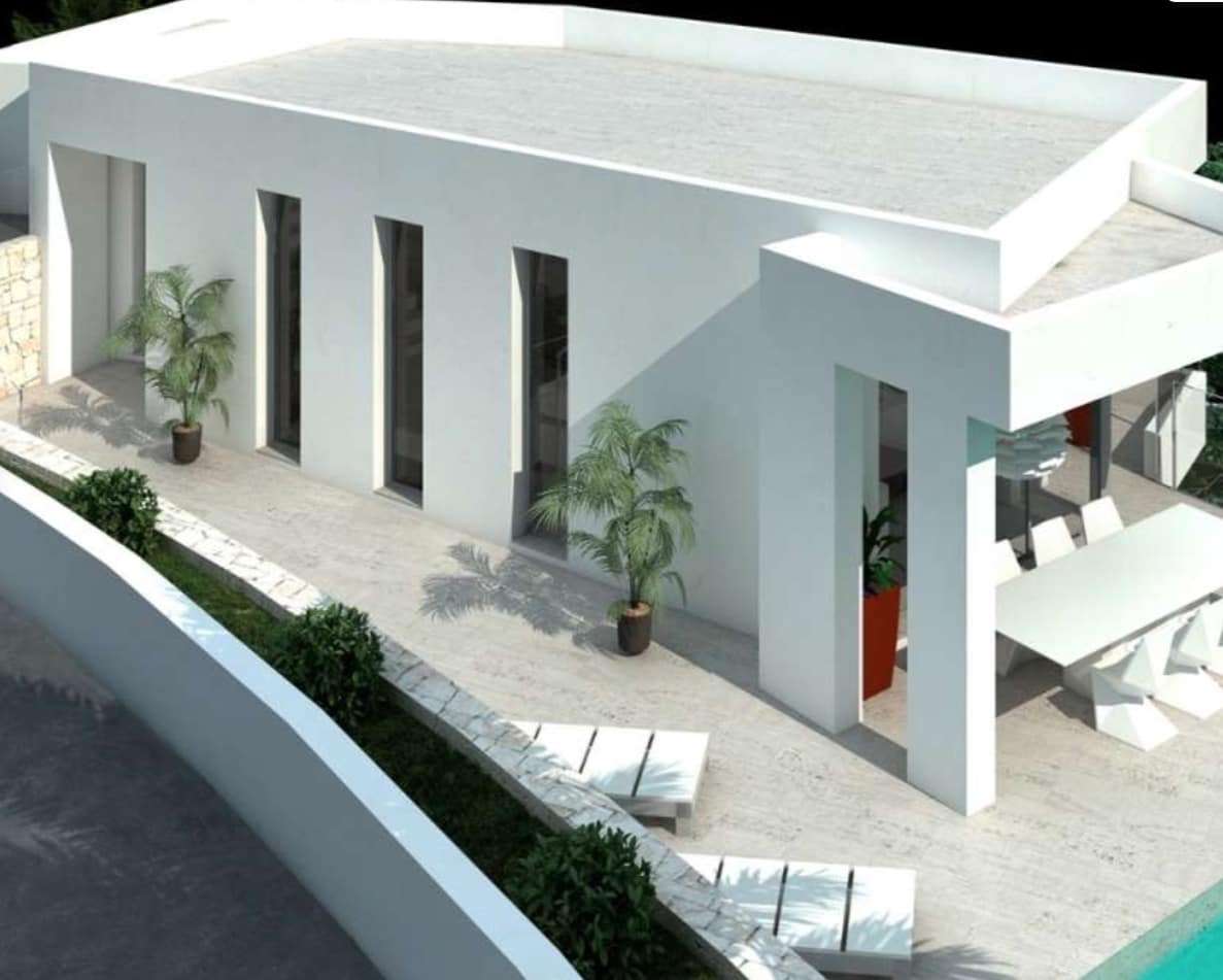 3 soveværelse Villa til salg i Moraira med swimmingpool - € 1.295.000 (Ref: 8537793)