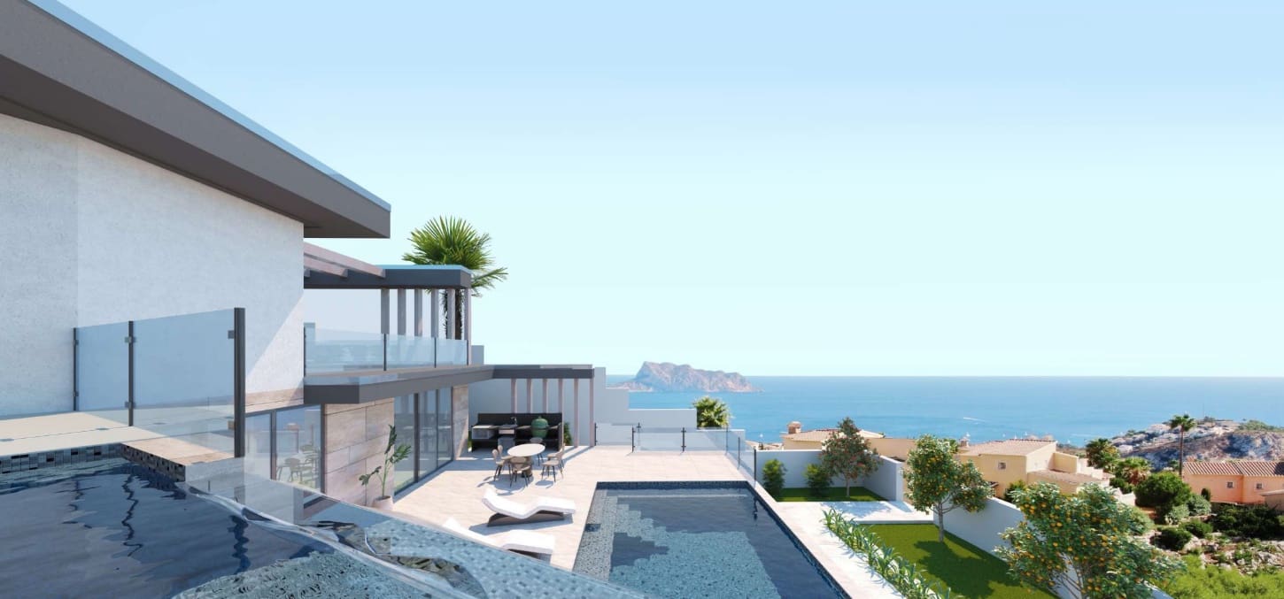 4 bedroom Villa for sale in Cumbre del Sol with pool - € 1,550,000 (Ref: 8675341)