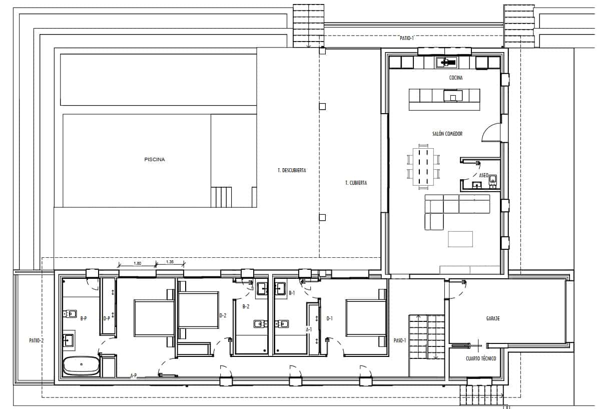 4 quarto Moradia para venda em Beniarbeig com piscina - 990 000 € (Ref: 8738697)