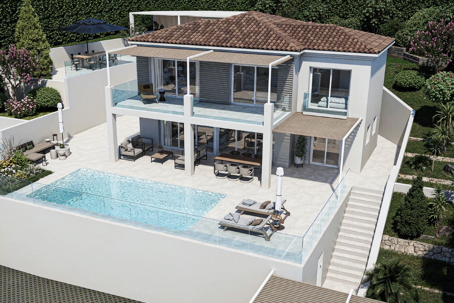 3 soverom Villa til salgs i Altea med svømmebasseng - € 1 650 000 (Ref: 8821178)