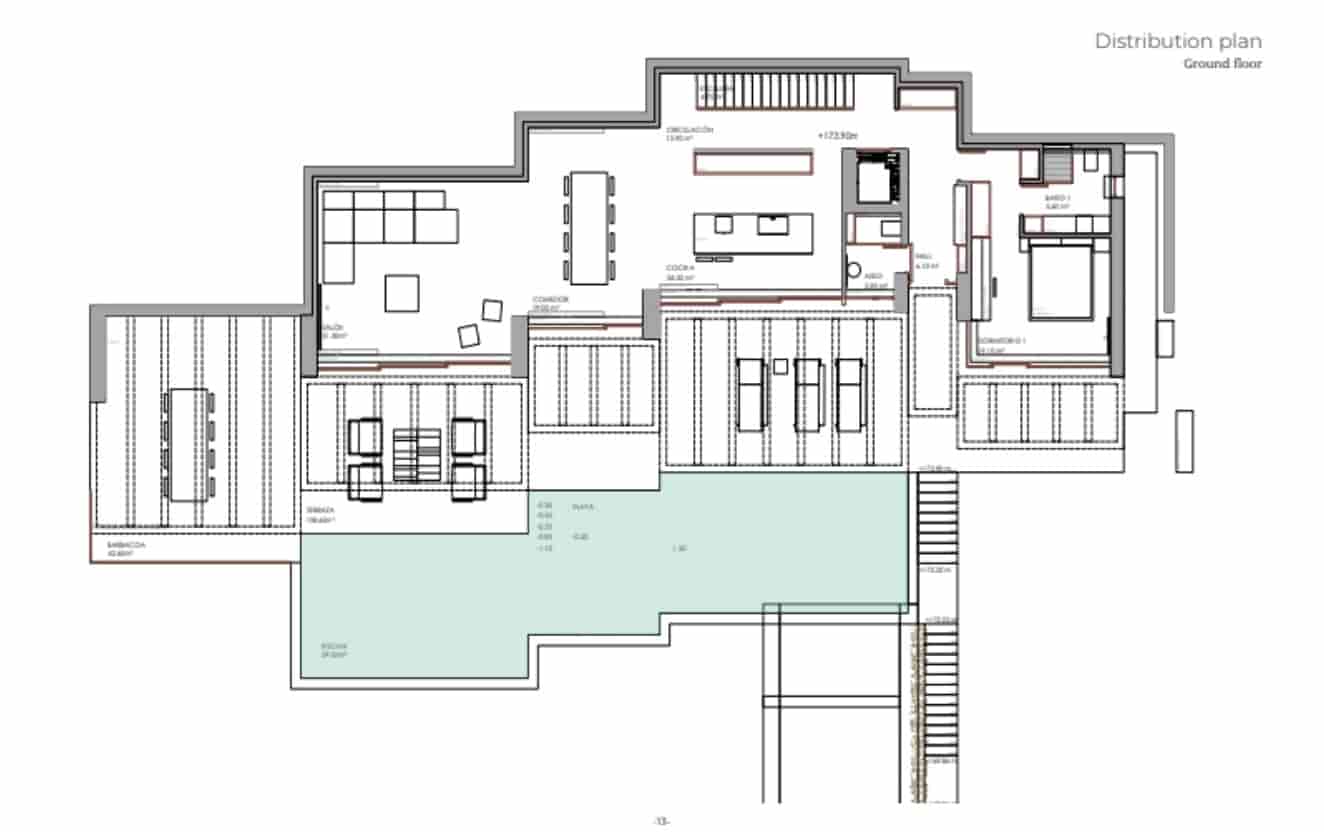 4 sypialnia Willa na sprzedaż w Benissa z basenem - 3 900 000 € (Ref: 8947658)