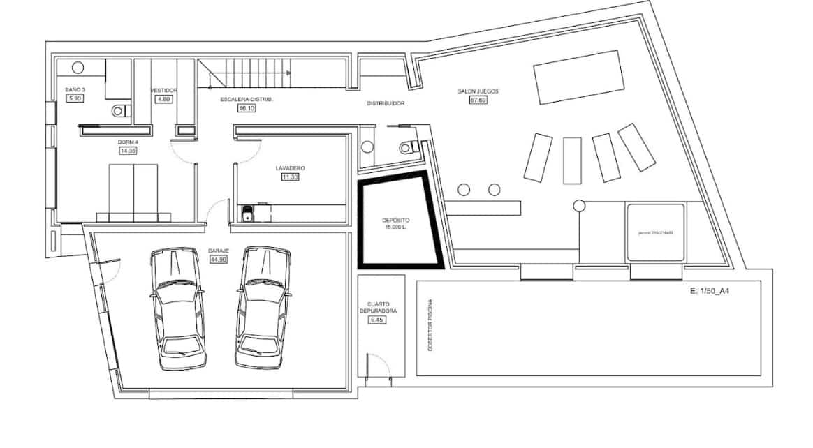 4 makuuhuone Huvila myytävänä paikassa Benissa mukana uima-altaan - 1 370 000 € (Ref: 9058555)