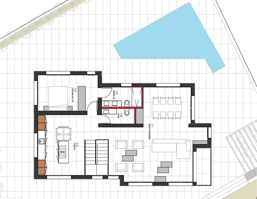 4 sypialnia Willa na sprzedaż w Denia z basenem - 575 000 € (Ref: 9285636)