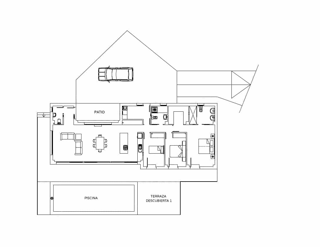 3 soveværelse Villa til salg i Denia med swimmingpool - € 710.000 (Ref: 9375209)
