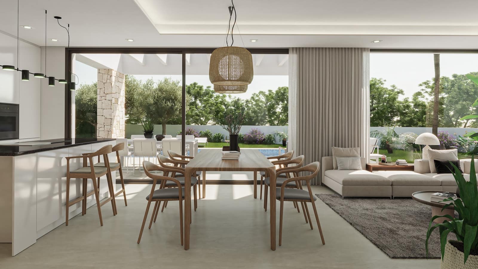 4 makuuhuone Huvila myytävänä paikassa Denia mukana uima-altaan - 1 085 000 € (Ref: 9430994)