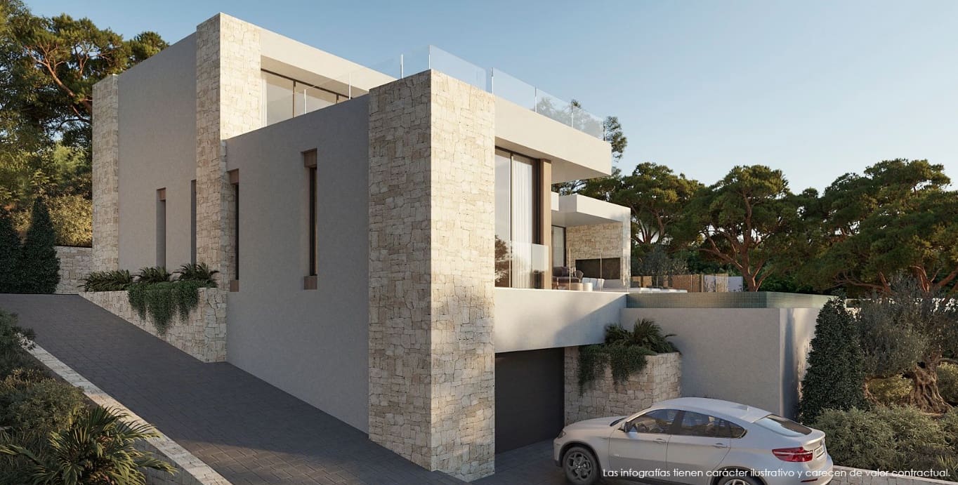 3 sypialnia Willa na sprzedaż w Benissa z basenem - 1 850 000 € (Ref: 9440001)