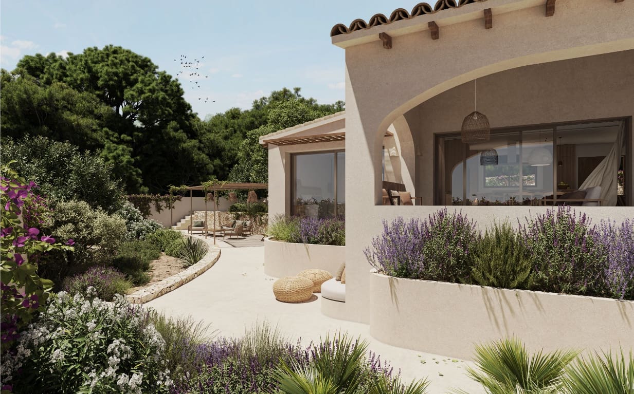 3 sypialnia Willa na sprzedaż w Benissa z basenem - 1 250 000 € (Ref: 9446237)