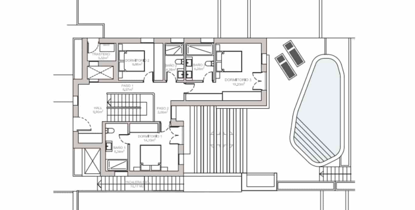 4 makuuhuone Huvila myytävänä paikassa Benissa mukana uima-altaan - 1 150 000 € (Ref: 9448927)