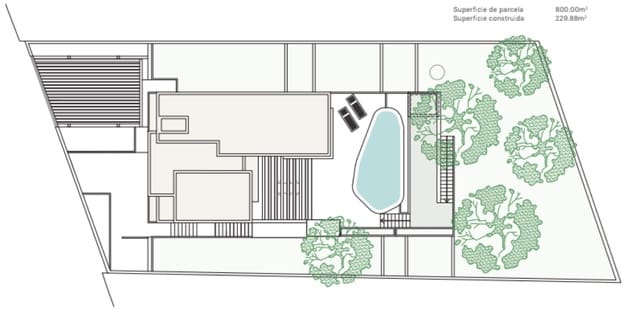 4 makuuhuone Huvila myytävänä paikassa Benissa mukana uima-altaan - 1 150 000 € (Ref: 9448927)