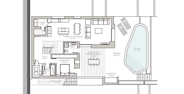 4 makuuhuone Huvila myytävänä paikassa Benissa mukana uima-altaan - 1 150 000 € (Ref: 9448927)