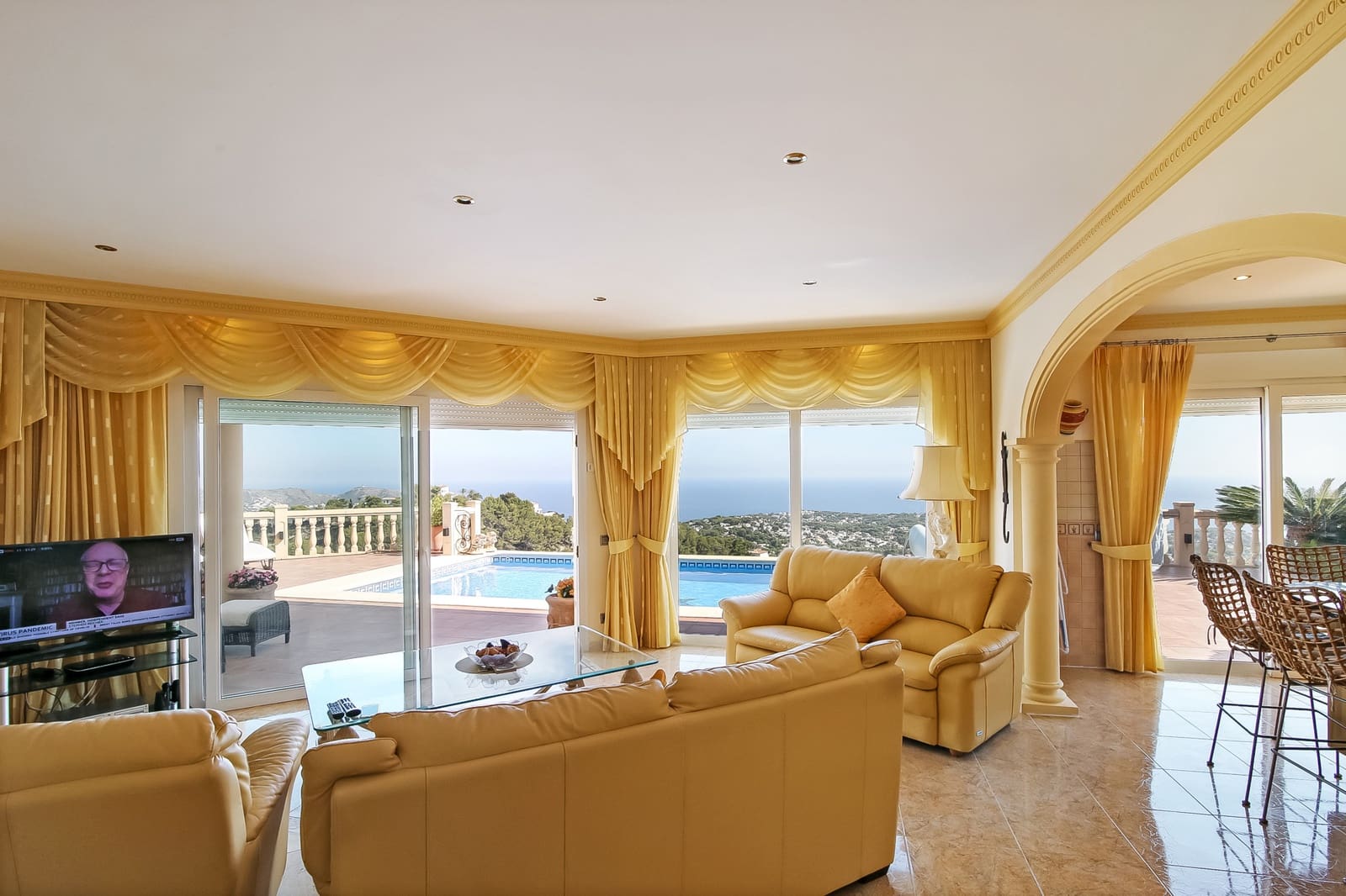 4 makuuhuone Huvila myytävänä paikassa Moraira mukana uima-altaan - 1 550 000 € (Ref: 9574497)