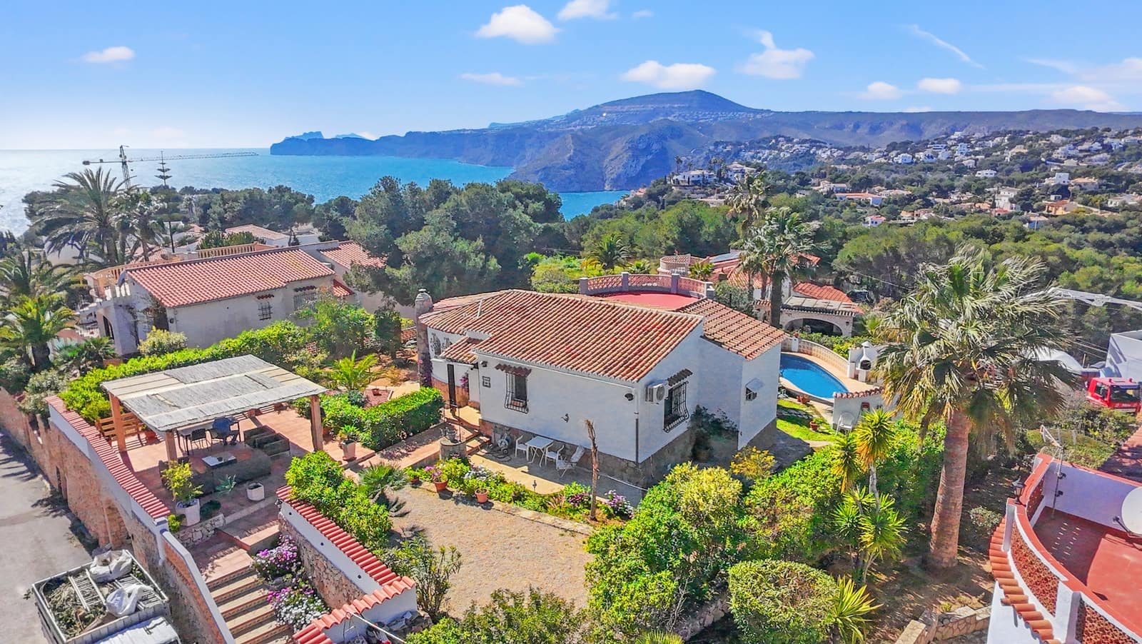 2 makuuhuone Huvila myytävänä paikassa Javea / Xabia mukana uima-altaan - 995 000 € (Ref: 9701521)