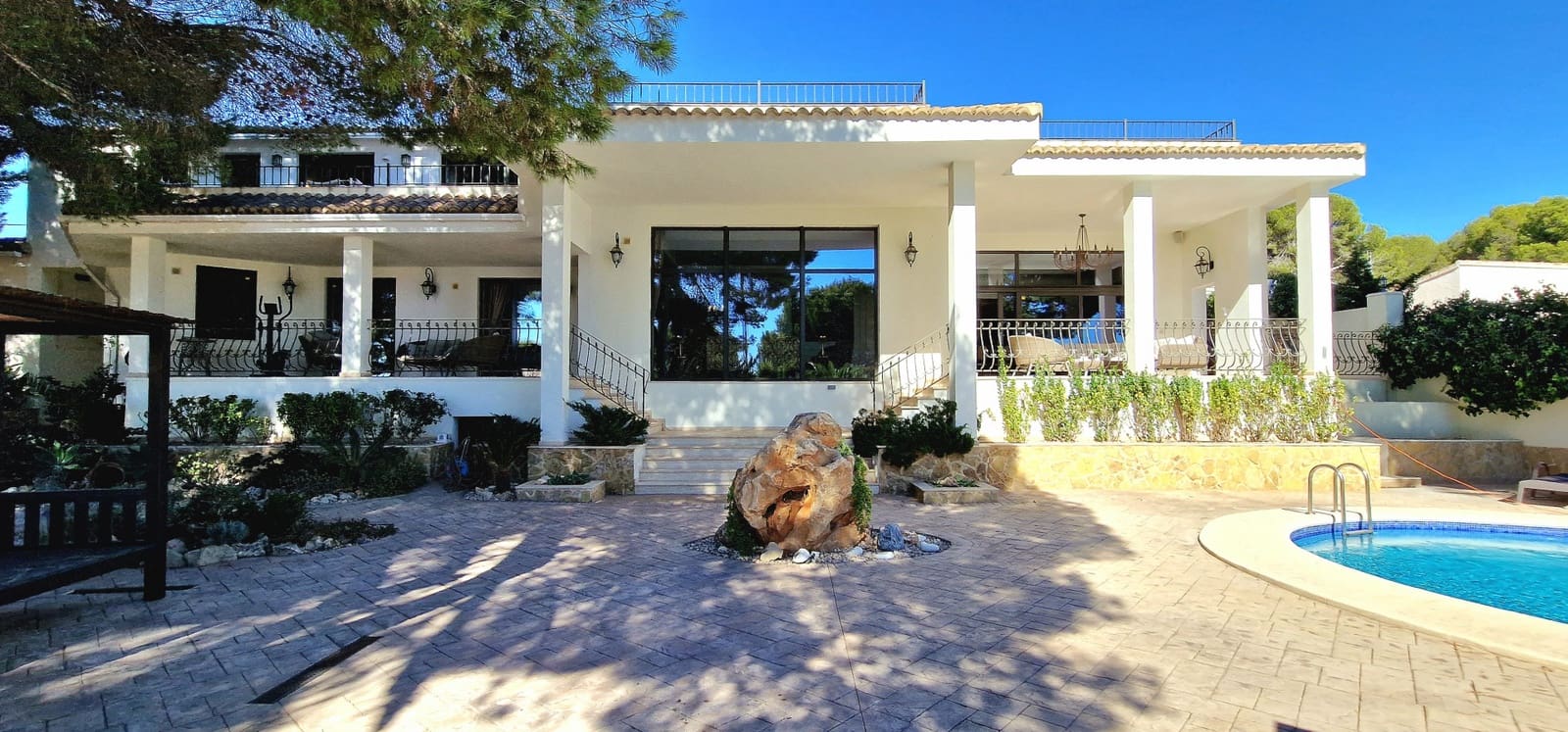 5 bedroom Villa for rent in Moraira with pool garage - € 8,500 (Ref: 9714838)