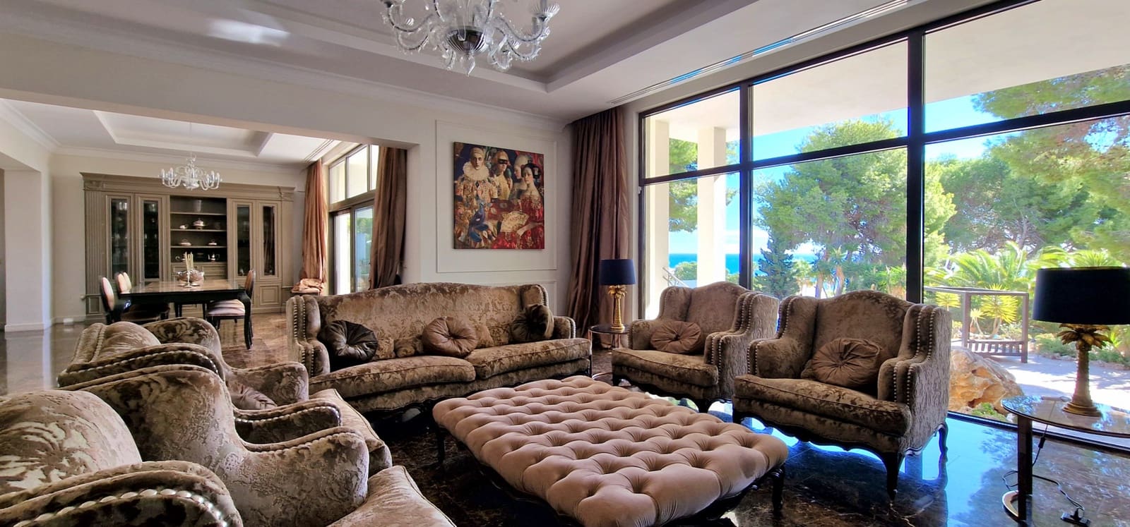5 bedroom Villa for rent in Moraira with pool garage - € 8,500 (Ref: 9714838)