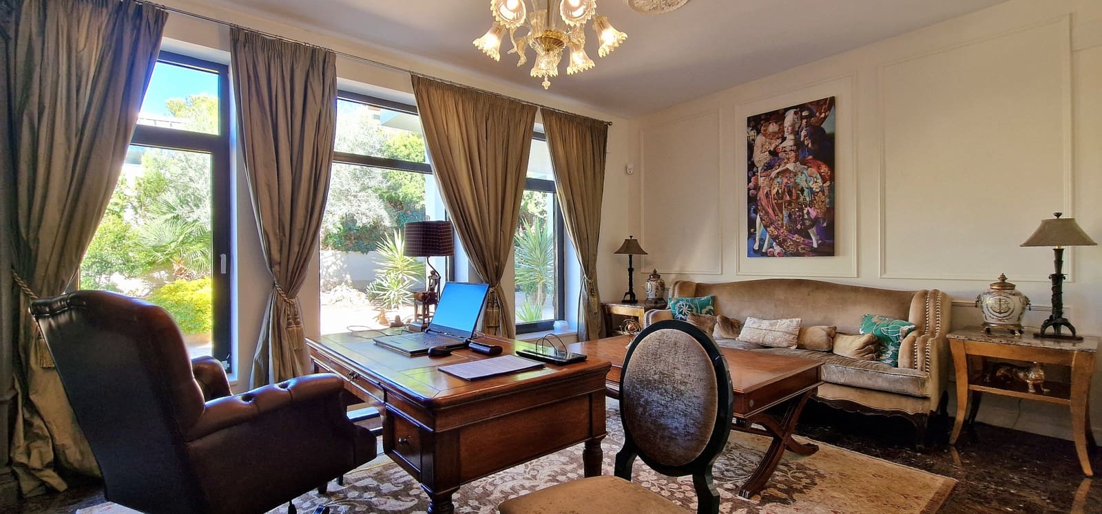 5 bedroom Villa for rent in Moraira with pool garage - € 8,500 (Ref: 9714838)