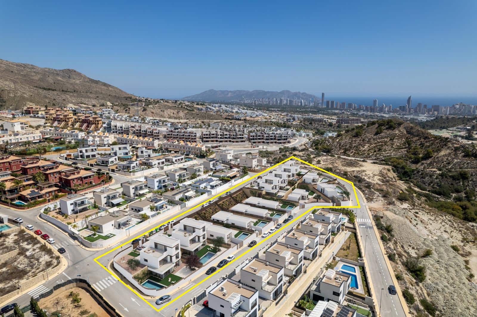 3 makuuhuone Huvila myytävänä paikassa Finestrat mukana uima-altaan - 799 900 € (Ref: 9738471)