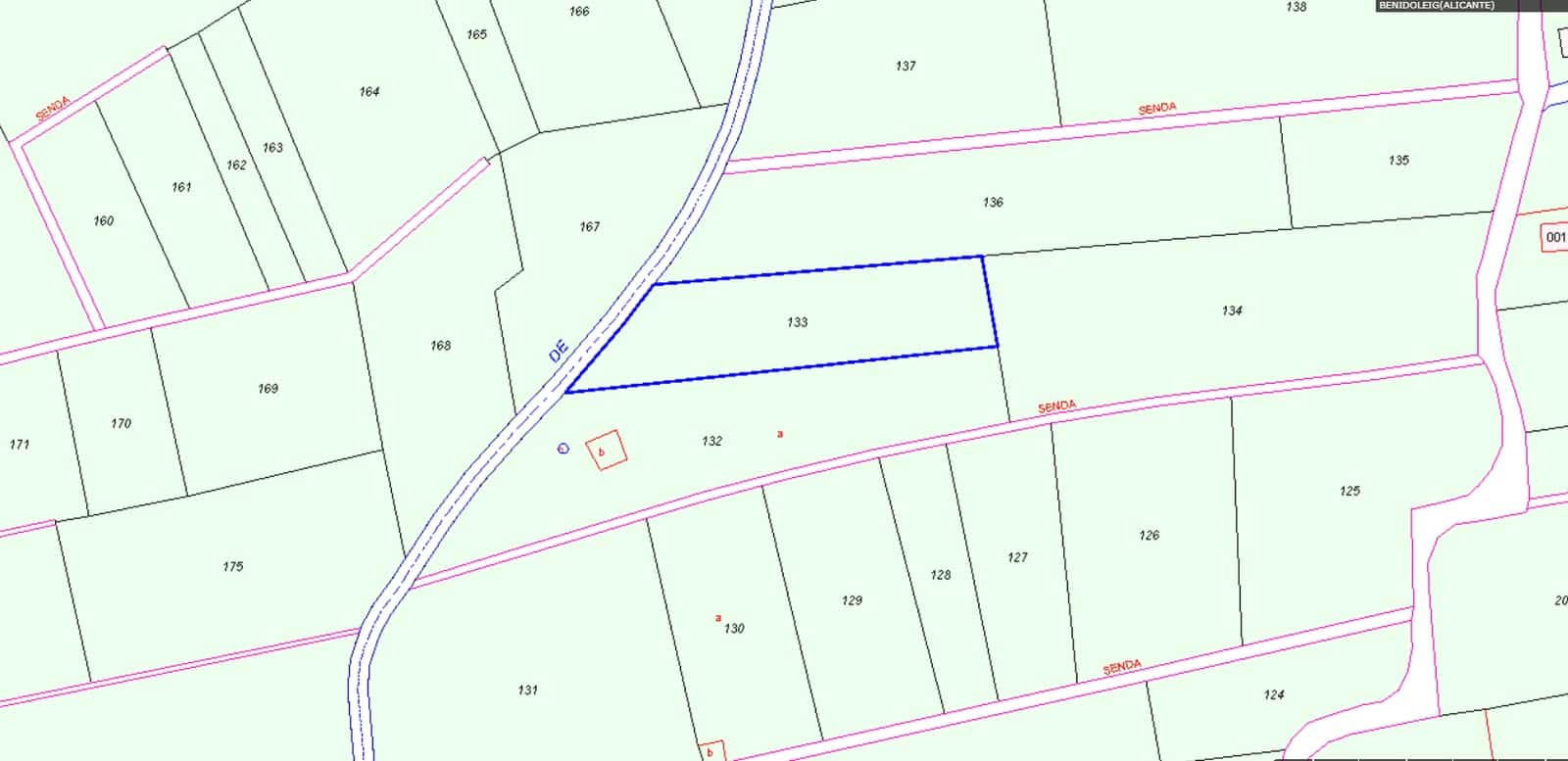 Byggetomt til salgs i Benidoleig - € 40 000 (Ref: 9755575)