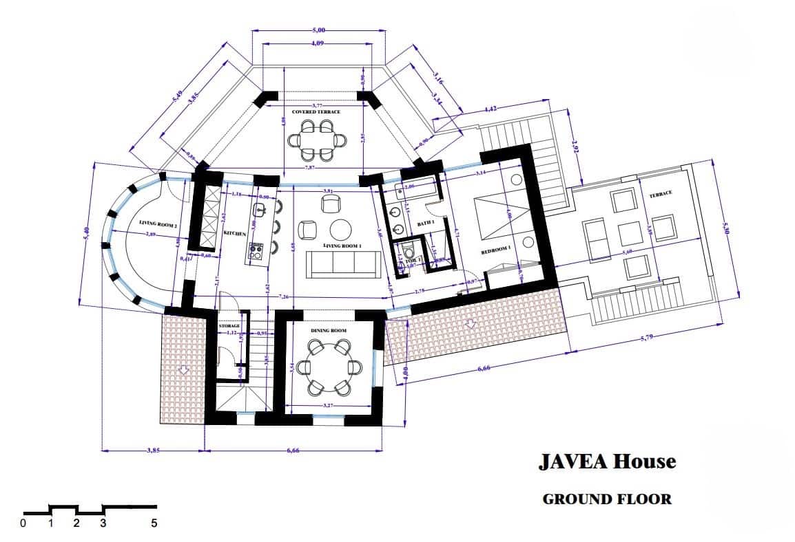 Chalet de 4 habitaciones en Javea / Xàbia en venta con piscina - 1.850.000 € (Ref: 9794501)