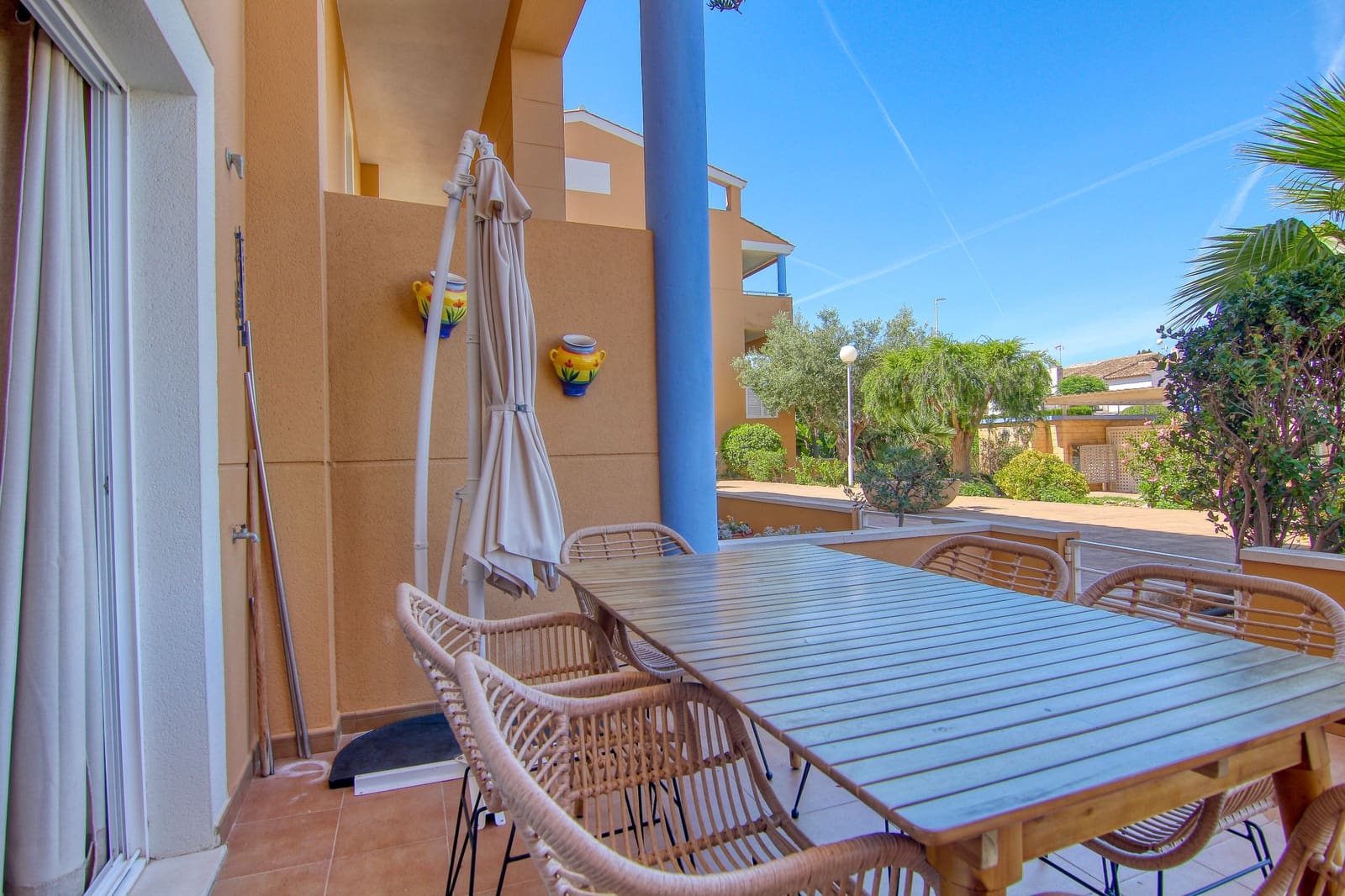 Apartamento de 3 habitaciones en Javea / Xàbia en alquiler vacacional con piscina - 413 € (Ref: 9891989)