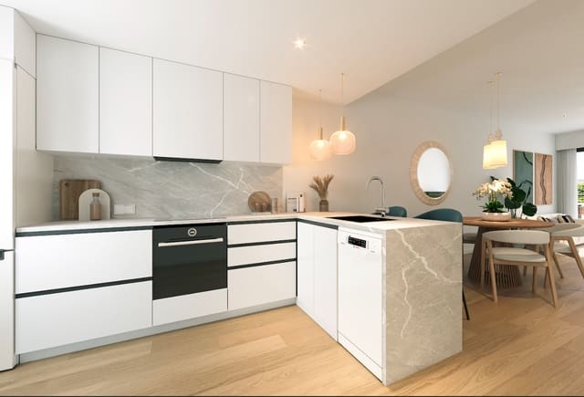 2 quarto Apartamento para venda em Pueblo - Urbanizaciones, Alfaz del Pi / L'Alfàs del Pi com piscina - 274 000 € (Ref: 9894140)