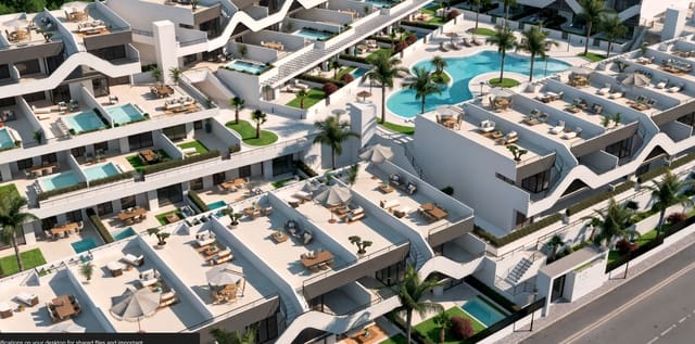 2 quarto Apartamento para venda em Pueblo - Urbanizaciones, Alfaz del Pi / L'Alfàs del Pi com piscina - 274 000 € (Ref: 9894140)