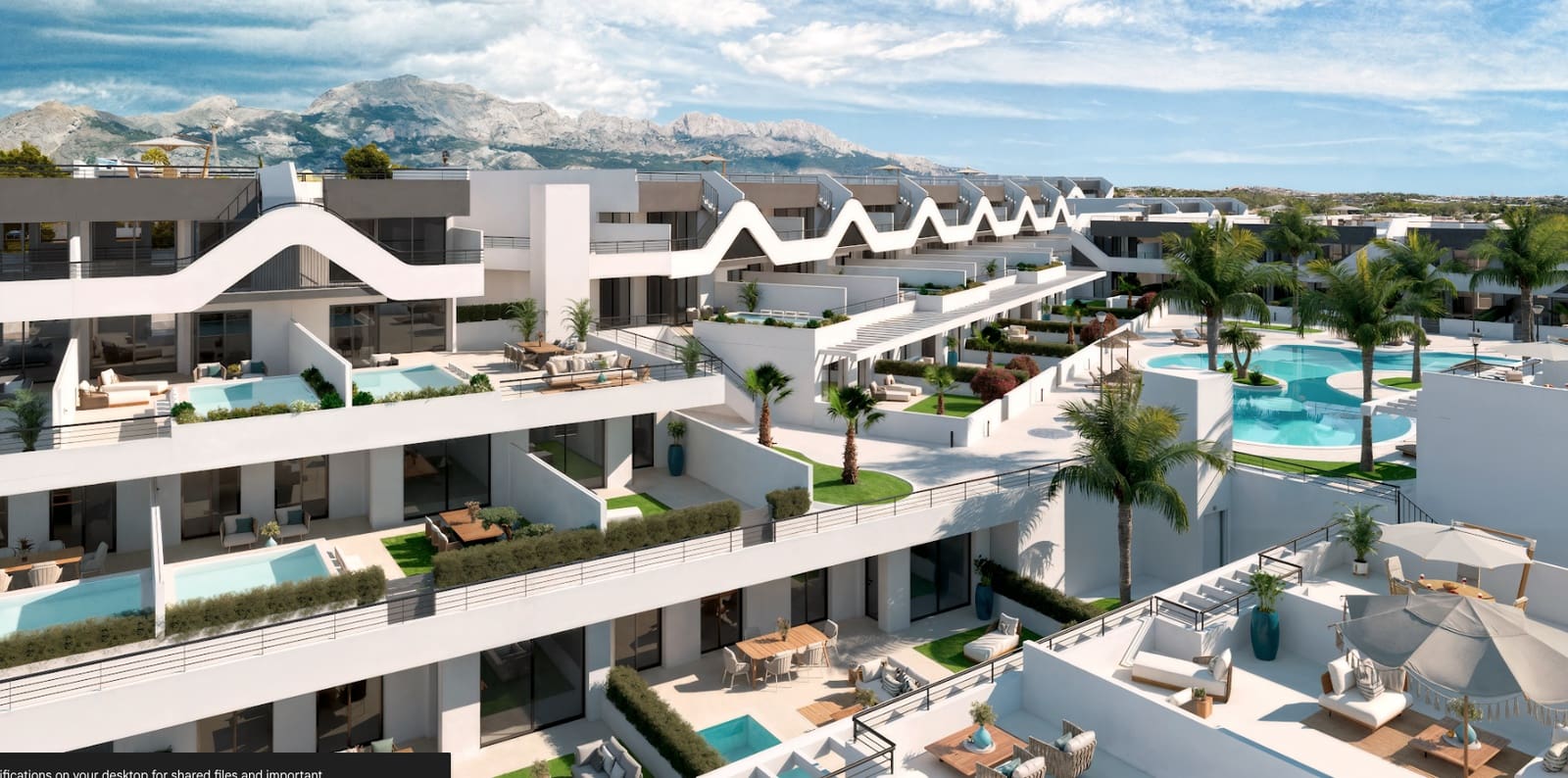 2 quarto Apartamento para venda em Alfaz del Pi / L'Alfas del Pi com piscina - 274 000 € (Ref: 9894140)