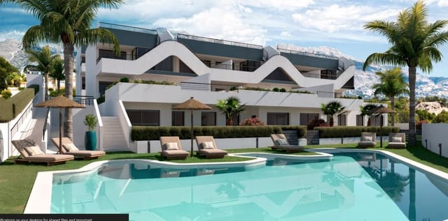 2 quarto Apartamento para venda em Pueblo - Urbanizaciones, Alfaz del Pi / L'Alfàs del Pi com piscina - 274 000 € (Ref: 9894140)