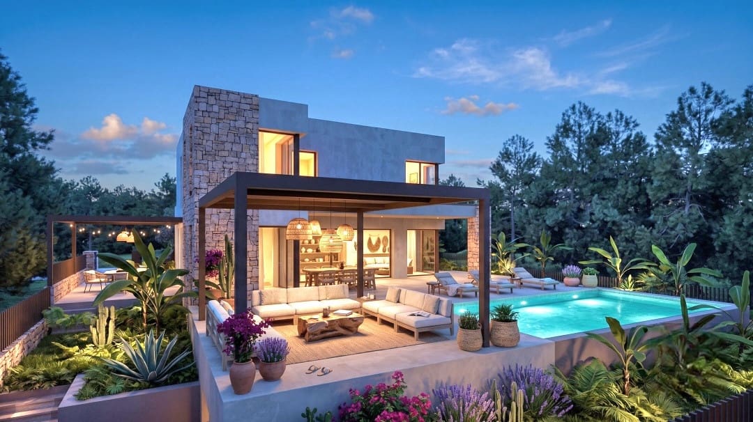 3 sovrum Villa till salu i Calpe / Calp med pool - 1 675 000 € (Ref: 9904295)