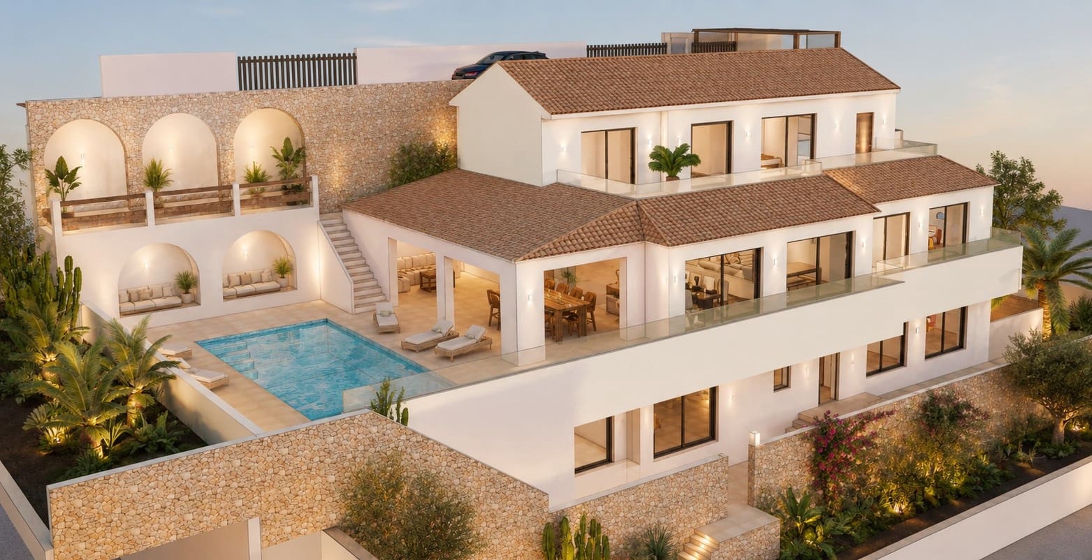 5 bedroom Villa for sale in Javea / Xabia with pool - € 3,195,000 (Ref: 9915504)