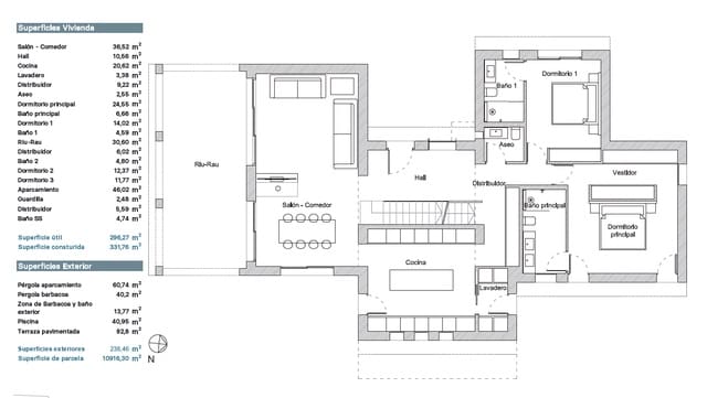 4 quarto Quinta/Casa Rural para venda em Casco Urbano, Teulada-Moraira com piscina - 2 150 000 € (Ref: 9915505)