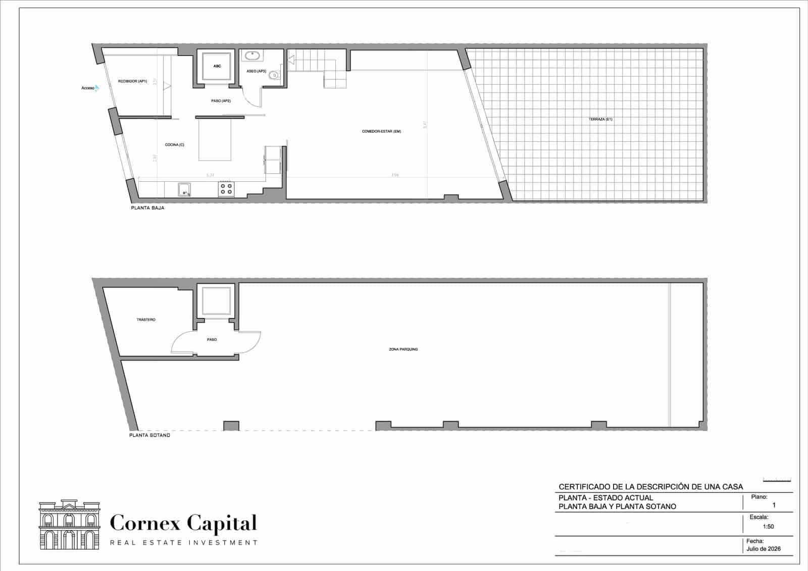 6 sovrum Radhus till salu i Barcelona stad med garage - 2 650 000 € (Ref: 10109772)
