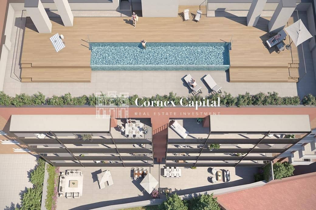 4 sypialnia Apartament na sprzedaż w Miasto Barcelona z basenem - 1 726 000 € (Ref: 8603827)