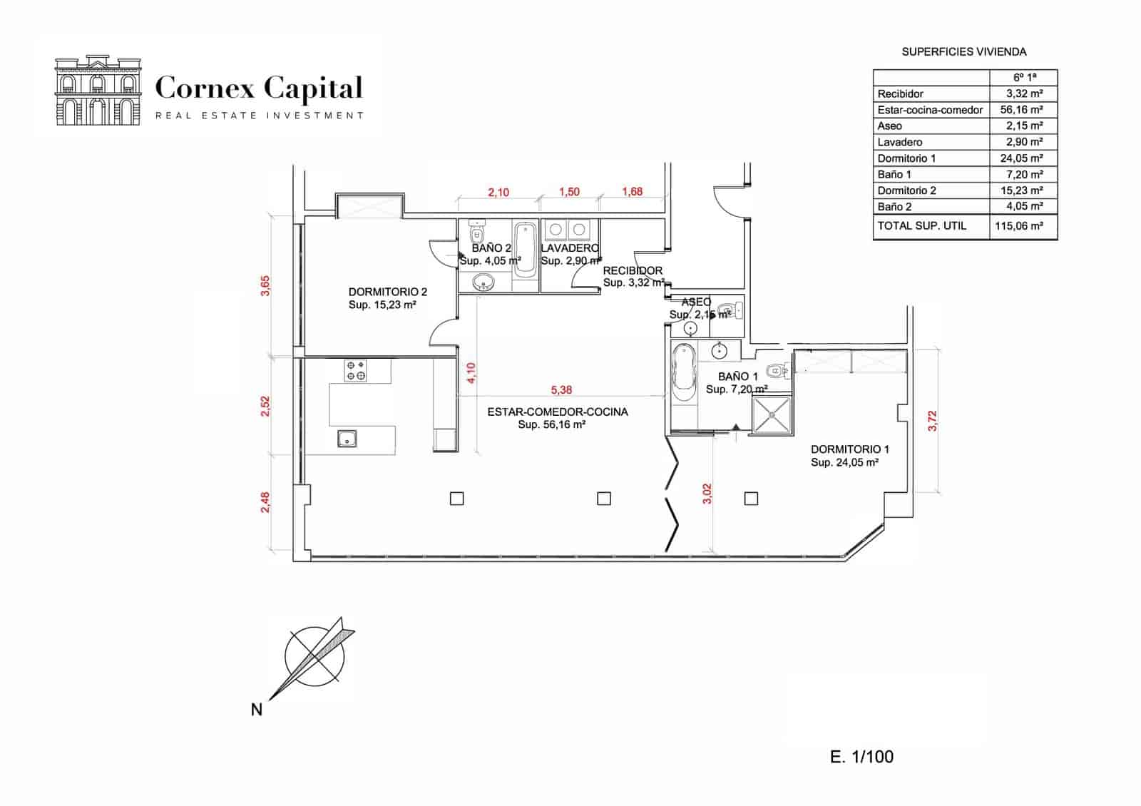 2 soveværelse Lejlighed til salg i Barcelona by - € 777.000 (Ref: 8924283)