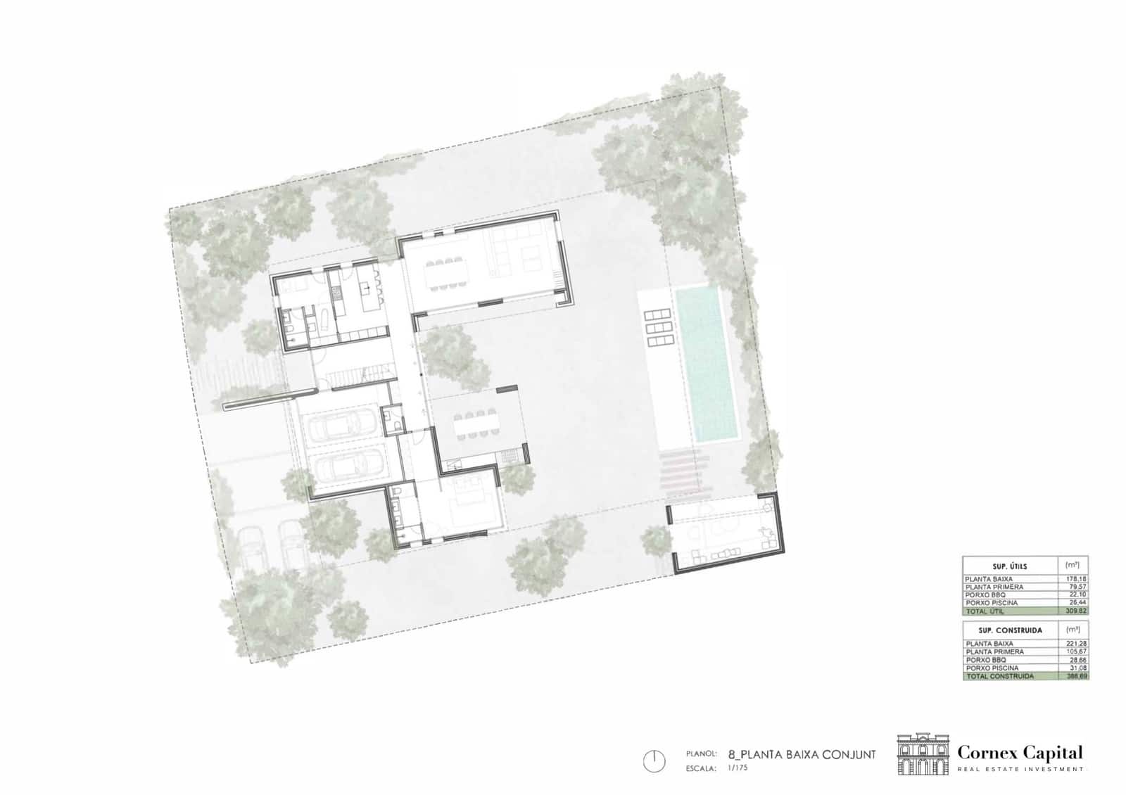 5 soveværelse Villa til salg i Gualta med swimmingpool garage - € 2.190.000 (Ref: 8944183)